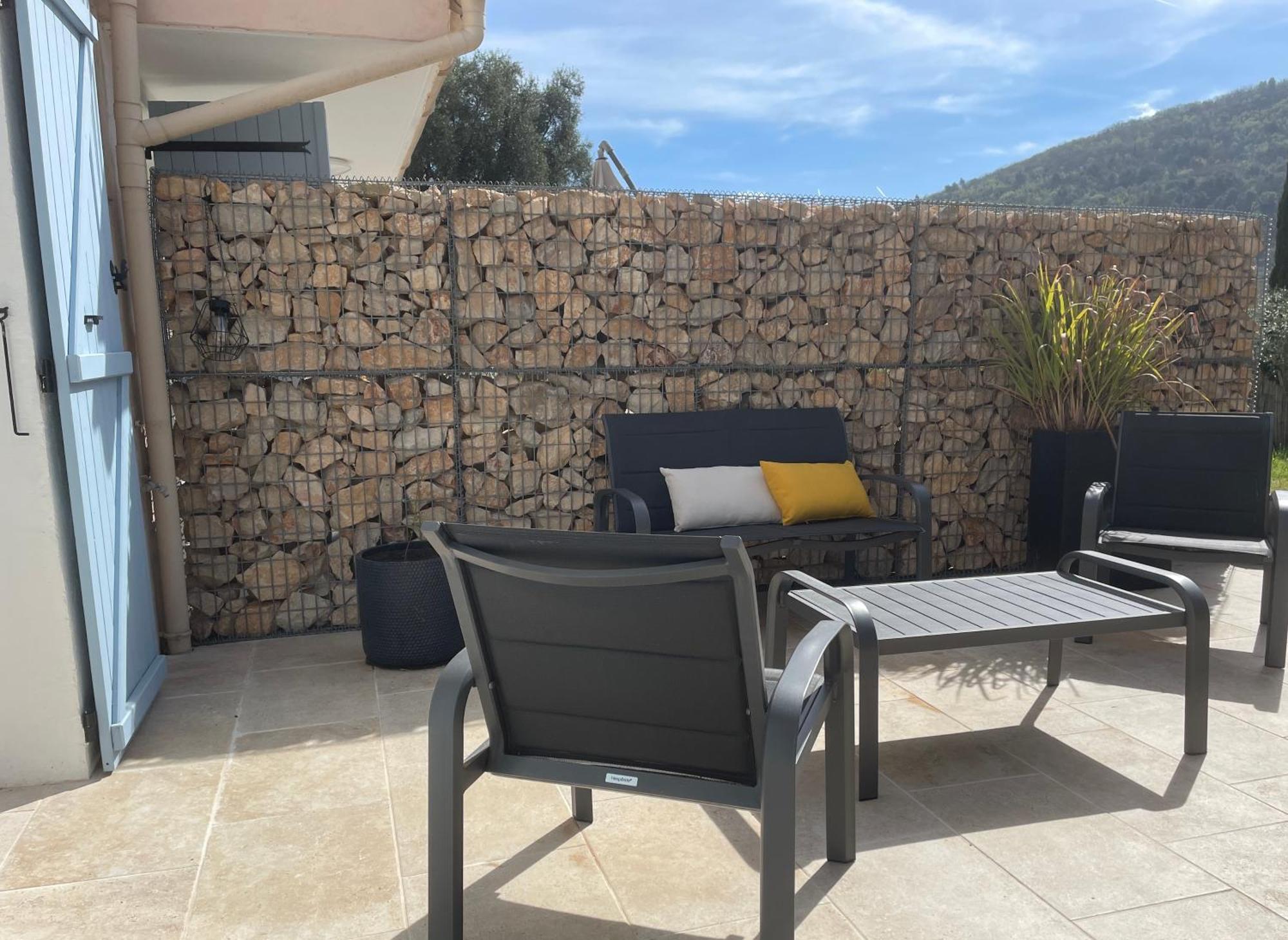 Luva D'Azur, Rez De Villa Le Riou - Le Vallon Le Bar-sur-Loup Exterior photo