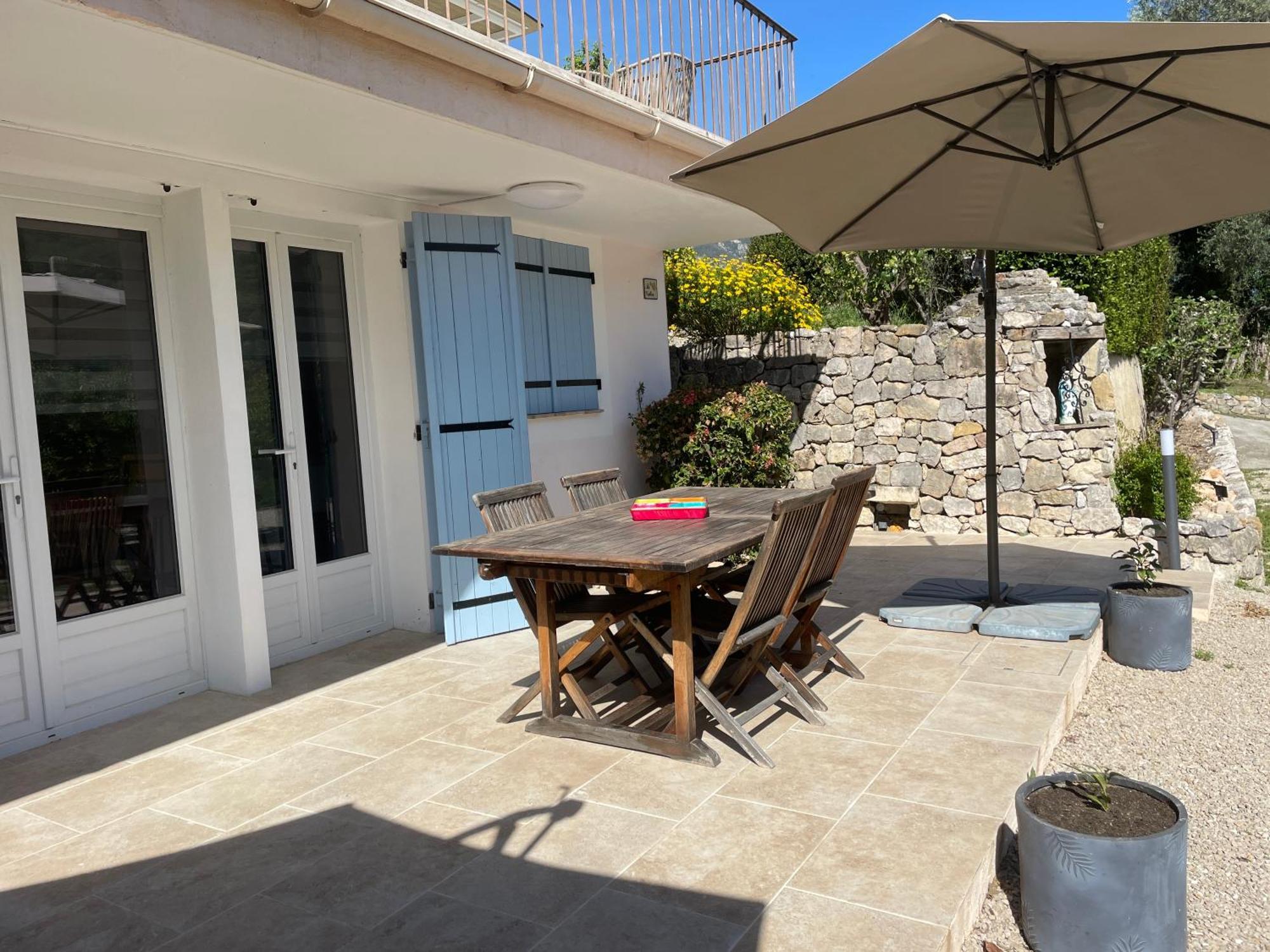 Luva D'Azur, Rez De Villa Le Riou - Le Vallon Le Bar-sur-Loup Exterior photo