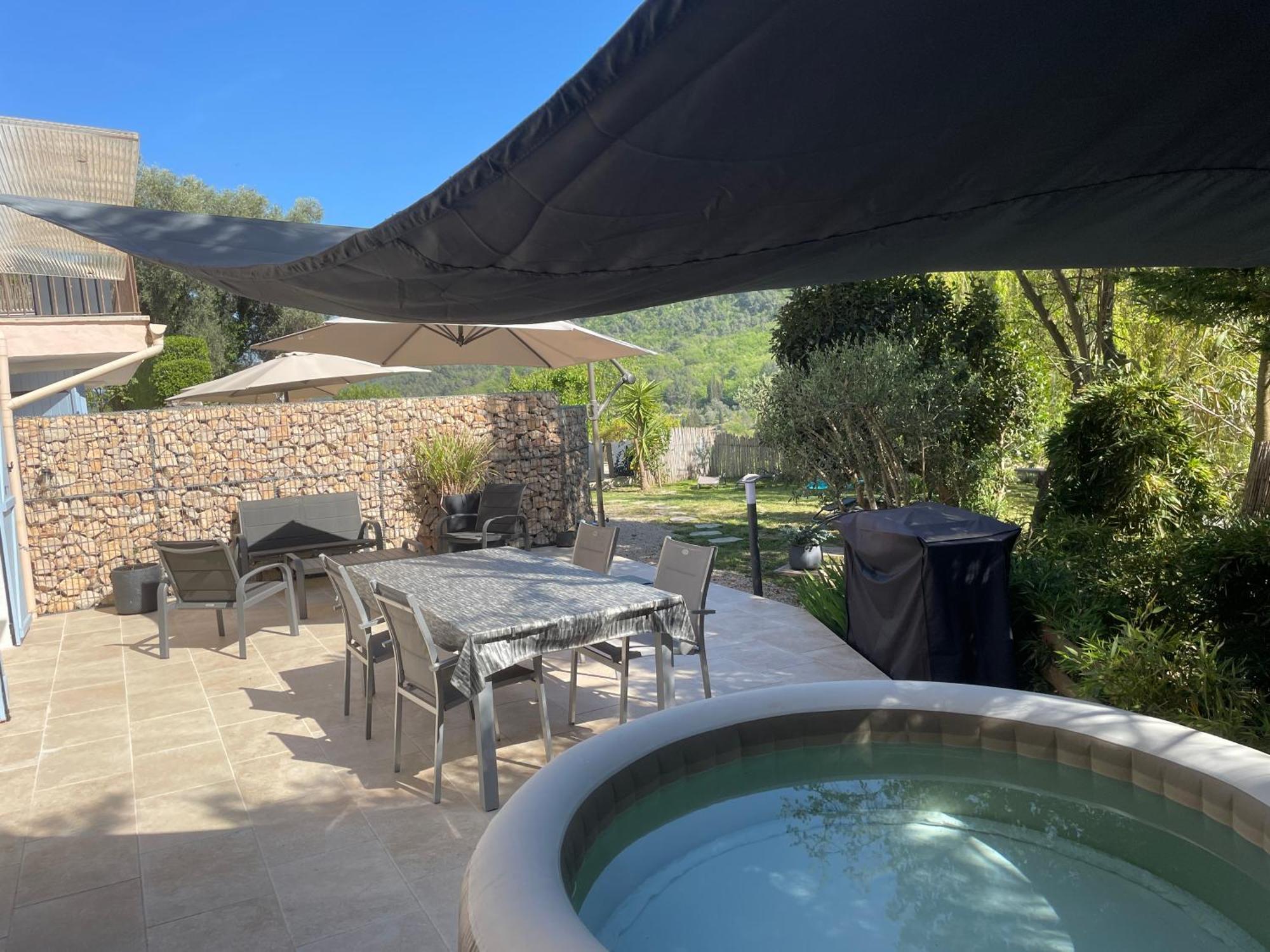 Luva D'Azur, Rez De Villa Le Riou - Le Vallon Le Bar-sur-Loup Exterior photo